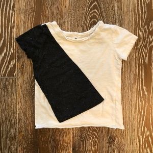 Afton Street Shirt - White with Black Band